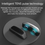 Smart anti snoring device ems pulse snoring stop effective solution snore sleep aid portable noise reduction muscle stimulator