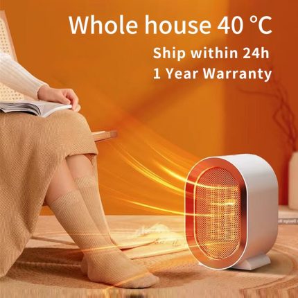 Mini portable electric heater – ptc ceramic fan heater for home and office