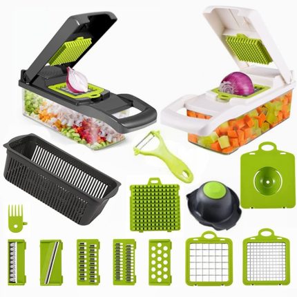 14-in-1 vegetable cutter & slicer – simplify your food prep with versatile kitchen gadget