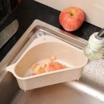 Kitchen sink strainer with storage – keep your sink organized and tidy