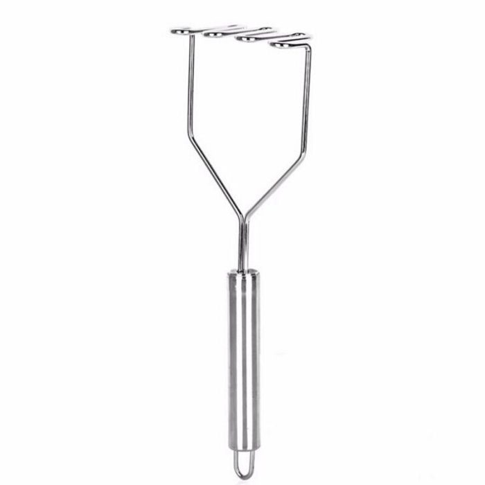 Elevate your cooking game with the stainless steel potato masher press kitchen gadget
