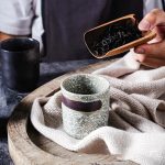 Japanese style ceramic espresso cup: enjoy your coffee in a kungfu teacup