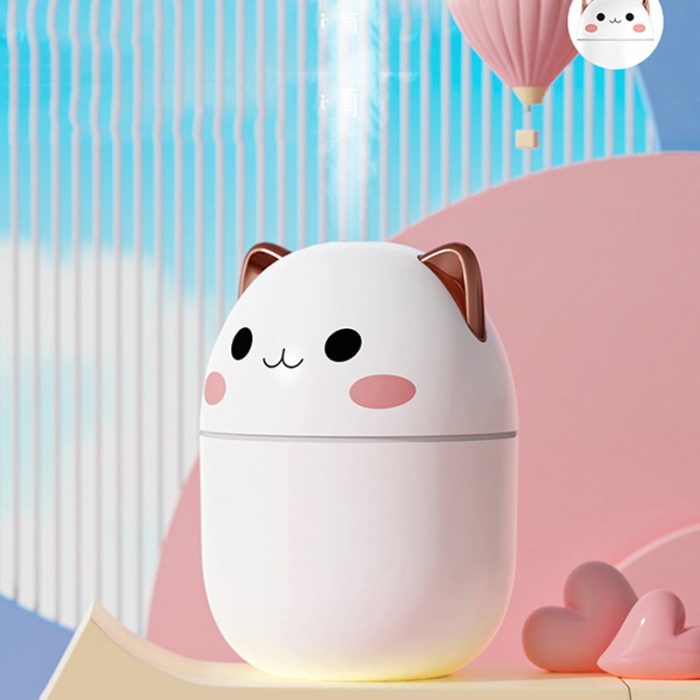 Kawaiil 250ml cute air humidifier – aromatherapy essential oil diffuser for home and car