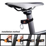 Multi lighting modes bicycle light usb charge led bike light flash tail rear bicycle lights for mountains bike seatpost