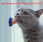 Catnip wall ball healthy cat snacks catnip sugar candy licking nutrition gel energy ball toy