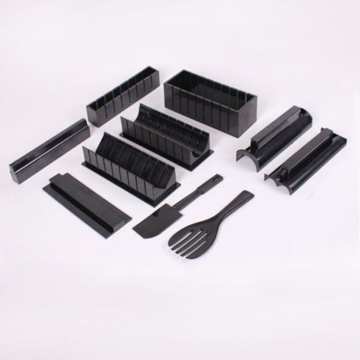 11pcs/set diy sushi maker rice mold kitchen sushi making tool set