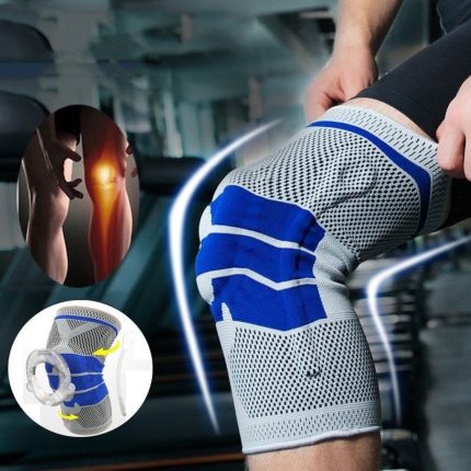 1pcs patchwork knee brace support sports nylon sleeve pad compression sport pads running basket elbow knee pads