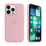 Liquid silicone phone case all-inclusive for apple 13promax protective case iphone12 drop-resistant 11promax (candy pink)