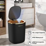 Smart sensor trash can – 12l automatic garbage bin for bathroom & kitchen