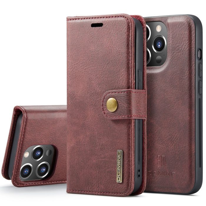 Suitable for iphone 14 pro max magnet split phone leather case iphone 13 pro max protective case