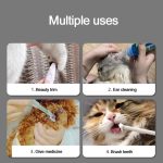 Cat grooming hammock nail cutting anti scratch bite fixed bed for cat puppy restraint bag pet grooming tools cats accessories