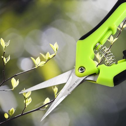 Multifunctional garden pruning shears fruit picking scissors trim weed household potted branches small scissors gardening tools