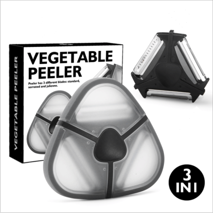 3 in 1 multi function planer peeler function three use rotary fruit vegetable potato hanging round cutter kitchen dining bar