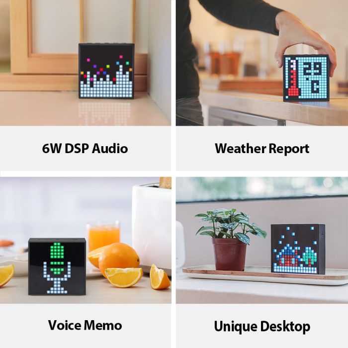Bluetooth pixel art speaker