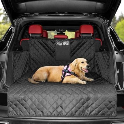 Hammock style dog car trunk seat cover – protects your car’s interior and provides comfort for your dog during car rides