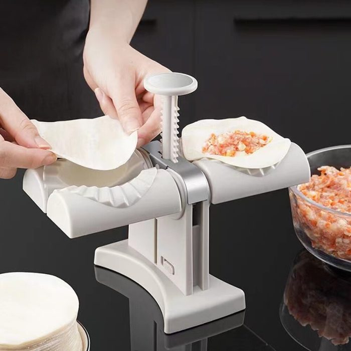 Make delicious homemade dumplings with ease using the dumpling maker machine kitchen gadget accessories