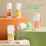 Mini portable electric juicer – multifunction fruit blender and juice maker