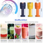 Mini portable electric juicer – multifunction fruit blender and juice maker