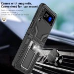 Suitable for samsung z flip3 mobile phone case galaxy zflip3 folding protective cover 5g bracket anti-fall