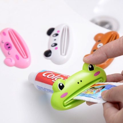 Cartoon toothpaste squeezer – keep your bathroom neat and tidy with a fun and useful gadget
