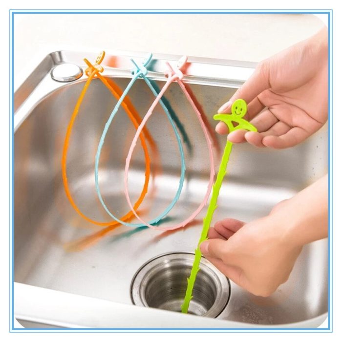 51cm sewer cleaning hook – unclog drains in kitchen, bathroom, sink, and bathtub – home kitchen gadget