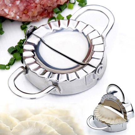 Stainless steel dumpling maker: diy pastry tool for easy and fun dumpling making