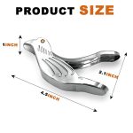 Stainless steel lemon squeezer – effortlessly extract fresh citrus juice with style