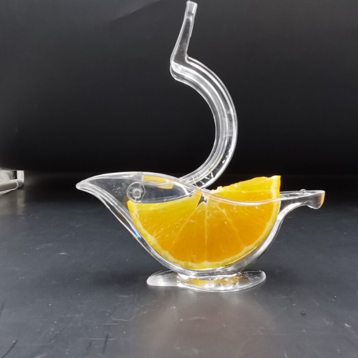 Manual citrus juicer – bird/fish shape transparent squeezer