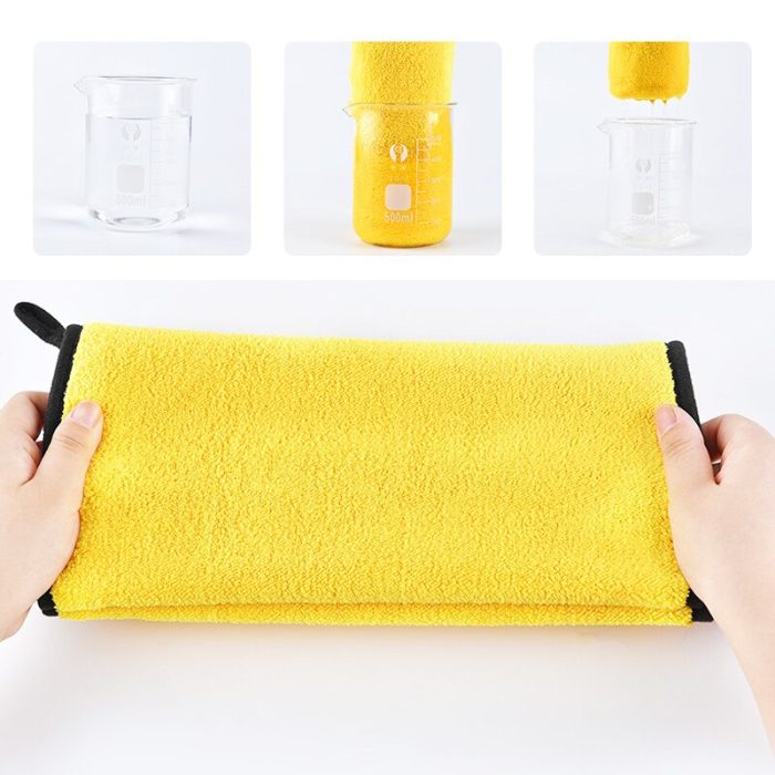 Microfiber quick-drying pet dog and cat towels soft fiber water-absorbent bath towel convenient shop cleaning machine washable