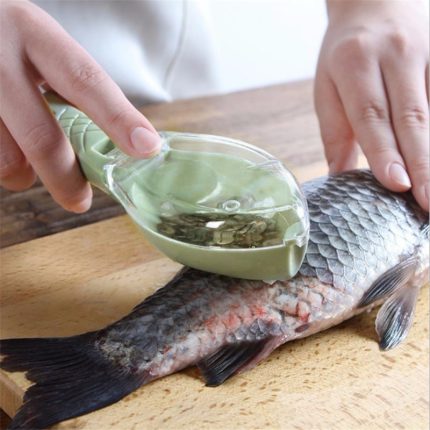 Fish scale remover knife – practical and essential kitchen gadget for cleaning and peeling fish