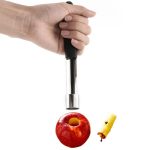 “stainless steel pear and fruit seed remover cutter – essential kitchen gadget for removing cores and pits from apples, red dates, and other fruits