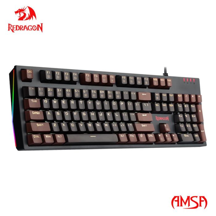 Yi k625p rgb 94-key mini mechanical gaming keyboard with slim design and usb connectivity, red switch for pc gaming