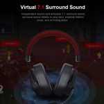 Chiron h380 7.1 surround sound rgb gaming headset with microphone