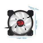 Rgb 120mm case fan with led controller