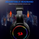 Immerse yourself in gaming with mento h270 rgb gaming headphones – 3.5mm surround sound, compatible with pc, mac, ps4, and xbox one, with built-in microphone