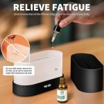 Gadgend flame aroma diffuser air humidifier ultrasonic cool mist maker fogger led essential oil jellyfish difusor fragrance home