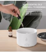 Volcanic flame essential oil diffuser – portable & fragrant