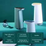 Rechargeable smart soap dispenser with automatic sensor – 450ml capacity, ipx4 waterproof for bathroom and kitchen