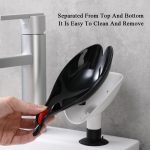 Red-crowned crane soap holder with suction cup – bathroom accessory for shower and bathroom soap storage