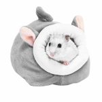 Soft plush winter warm hamster cotton house small animal nest guinea pig squirrel mice rat sleepping bed nest phodopus sungorus