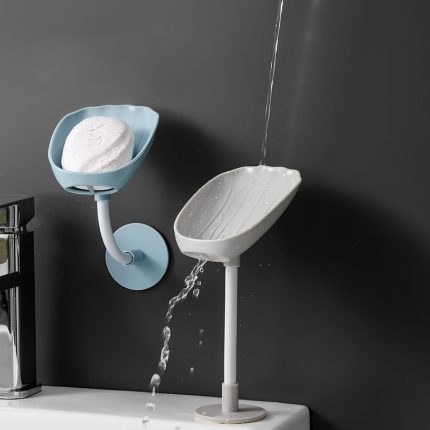 360 degree rotatable wall-mounted soap holder – keep your soap dry and within reach
