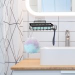 “stainless steel wall-mounted soap dish – keep your bathroom organized and stylish