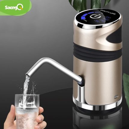 Usb rechargeable automatic water dispenser pump for gallon bottles