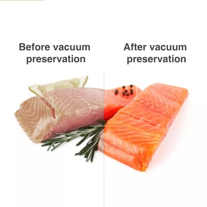 Electric vacuum sealer – keep your food fresh with 15 saver bags