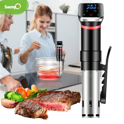 Ipx7 waterproof sous vide cooker with led digital display and touch control for accurate water cooking