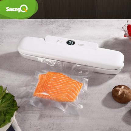 Vacuum sealer machine for home kitchen with 10pcs food saver bags