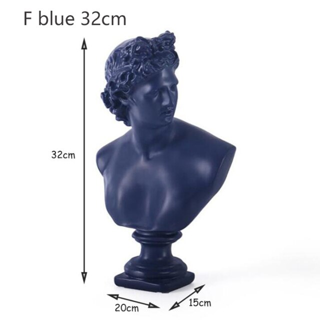 F blue 32cm