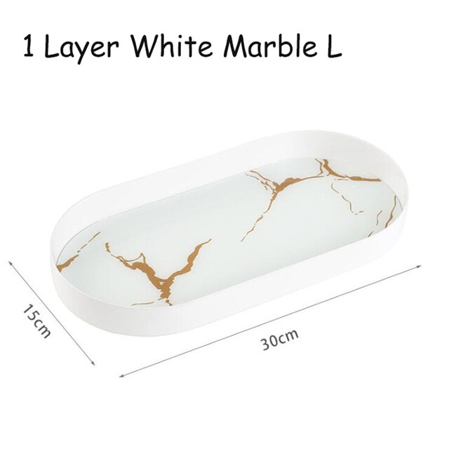 1 white marble L