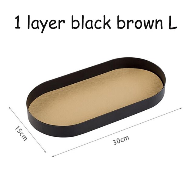 1 black brown L