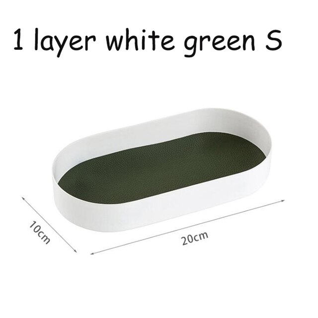1 white green S